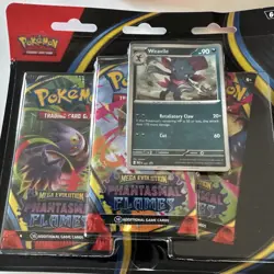 Pokemon TCG Phantasmal Flames Booster Bundle Box & 3 Packs Blister “Lot Of 4” - Image 2