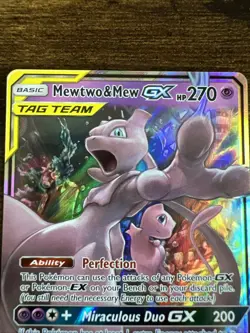 Pokemon TCG Mewtwo & Mew GX 71/236 Tag Team Unified Minds - Image 2