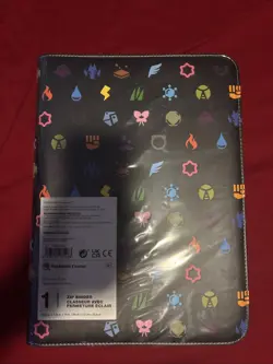 Sealed Pokemon Center Elemental Types Zip Binder Pokemon TCG - Image 1