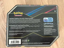 Pokemon TCG Crown Zenith Galarian Moltres Tin 5 Boosters BRAND NEW & SEALED HTF - Image 2