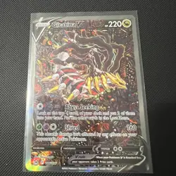 Pokemon TCG Giratina v 186/196 2022 Lost Origin Alt Full Art Mint/Nm Condition - Image 2