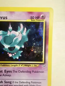 Pokemon Misdreavus Double Holo ERROR Neo Revelation 11/64 MP/LP - Image 5