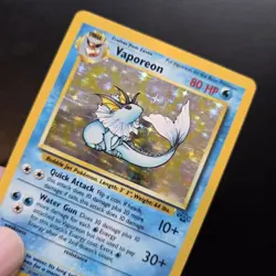 Pokemon Bundle - Vaporeon 12/64 Holo Rare Jungle Set WOTC - NM/Excellent - Image 2
