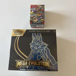Pokemon Mega Evolutions ETB And Booster Bundle Box “Lot Of 2” - Image 1