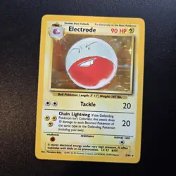 Pokemon Bundle - Electrode 2/64 Holo Rare Jungle Set WOTC NO SYMBOL - Excellent - Image 1