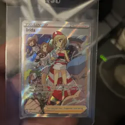 Irida GG63/GG70 Pokemon TCG Crown Zenith Ultra Rare Galarian Gallery Full Art NM - Image 1