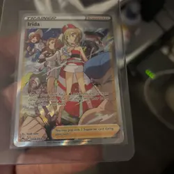 Irida GG63/GG70 Pokemon TCG Crown Zenith Ultra Rare Galarian Gallery Full Art NM - Image 4