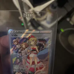 Irida GG63/GG70 Pokemon TCG Crown Zenith Ultra Rare Galarian Gallery Full Art NM - Image 5