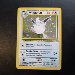 Pokemon Bundle - Wigglytuff 16/64 Holo Rare Jungle Set WOTC - Excellent - Image 1