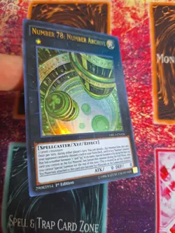 Yu-Gi-Oh! Number 78: Number Archive DRL3-EN026 Ultra Rare 1st Edition Near Mint - Image 2