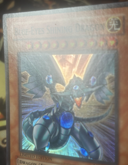 Yugioh: Blue-Eyes Shining Dragon - MOV-EN001 - Super Rare - Limited Edition - LP - Image 3