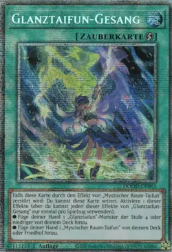 yugioh Glanztaifun-Gesang DOOD-DE061 Starlight Rare DEUTSCH - Image 1
