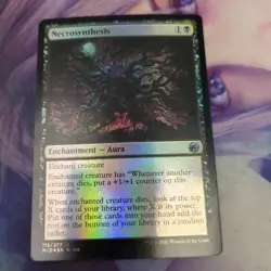 Magic The Gathering Innistrad Midnight Hunt Necrosynthesis 115/277 Foil - Image 1