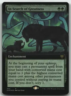 In Search of Greatness (Extended Art) foil R Kaldheim 364 LP - Image 1