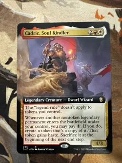 Cadric, Soul Kindler (Extended Art) - Near Mint MTG Commander: Dominaria United - Image 1