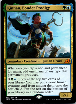Kinnan, Bonder Prodigy (192) - Ikoria: Lair of Behemoths (IKO) Regular NM - Image 1