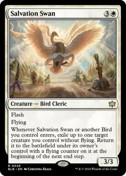 Salvation Swan 28 MTG NM - Bloomburrow - Image 1