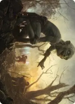 Smeagol, Helpful Guide Art Card 24 MTG NM - ASLTR - Image 1