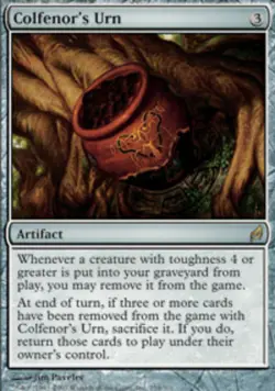 MTG Colfenor's Urn, Light Play, English Lorwyn - Image 1