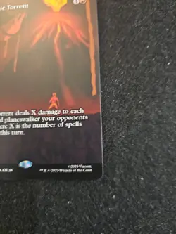 MTG Avatar: The Last Airbender: Eternal-Legal Volcanic Torrent (Borderless) NM - Image 4