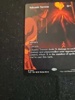 MTG Avatar: The Last Airbender: Eternal-Legal Volcanic Torrent (Borderless) NM - Image 5
