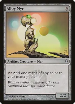 New Phyrexia Alloy Myr MTG Magic the Gathering NM - Image 1