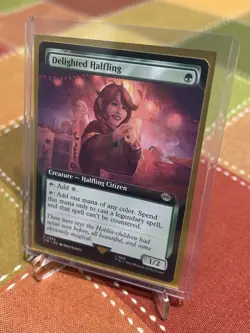 Delighted Halfling (Extended Art) - MTG Lord of the Rings 0363 - Non-Foil NM - Image 2