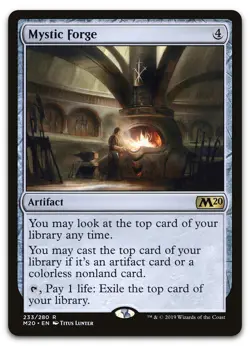 Mystic Forge #233 (NM) Core Set 2020 M20 Magic MTG - Image 1