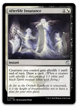 Afterlife Insurance #23 (NM) Ravnica Clue CLU Magic MTG - Image 1