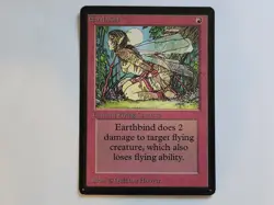 Magic The Gathering Earthbind Limited Edition - Beta Edition Regular LP - Image 1
