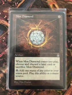 MTG Mox Diamond Stronghold RESERVED LIST Card - Image 3