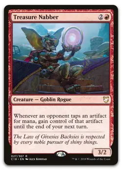 Treasure Nabber #27 (NM) Commander 2018 C18 Magic MTG - Image 1