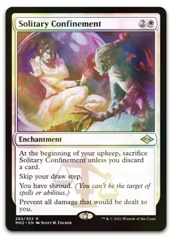Solitary Confinement #265 (Foil) (NM) Modern Horizons 2 MH2 Magic MTG - Image 1