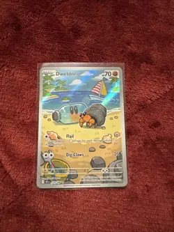Dwebble IR 129/086 Sv: Black Bolt Pokemon 2025 Illustration Rare - Image 1
