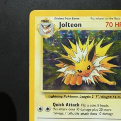 Pokemon Vintage Holo Jolteon 04/64 Jungle 1999 Wizards Of The Coast - Image 2