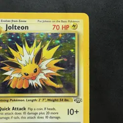 Pokemon Vintage Holo Jolteon 04/64 Jungle 1999 Wizards Of The Coast - Image 3