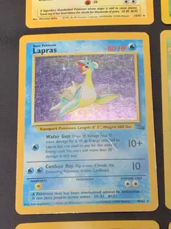 Vintage Holo Rare Pokemon Card Lot WOTC 1999 Base Set, Jungle, Fossil - MP/HP - Image 5