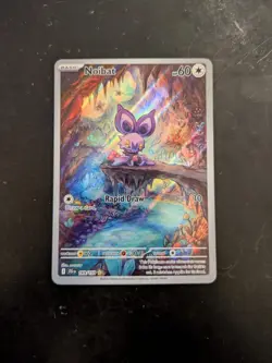 Full Art Noibat Pokemon Card (Journey Together Set, 169/159, NM) - Image 1