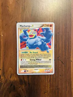 Pokemon TCG Machamp LV.X Holo Rare Card Stormfront 98/100 - Image 1