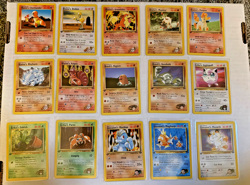 NM/LP (1st edition) COMPLETE COMMONS Pokemon WOTC GYM CHALLENGE Set 49-Card - Image 1