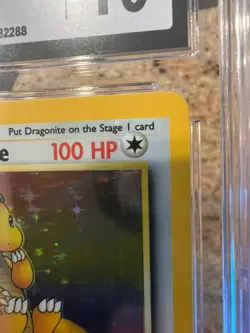 Pokemon Dragonite Fossil Unlimited Holo 4/62 CGC 10 Gem Mint CLEAN psa - Image 5