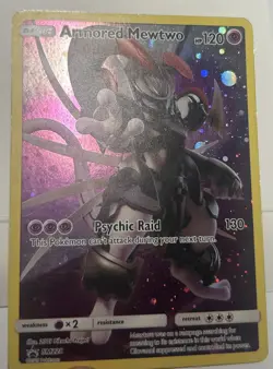 Pokemon TCG Armored Mewtwo Holo Rare Black Star Promo Card SM228 - Image 3