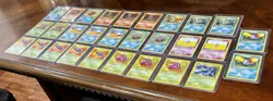Lot of 29 1st Edition Pokemon First Print 1999 - Image 1