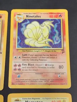 Vintage Pokemon Card Lot - Rare Holo WOTC Era Collection - Base Set 2 - MP/HP - Image 4