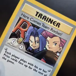 Pokemon Card - Here Comes Team Rocket! 15/82 Holo Rare Team Rocket Set WOTC - Image 2