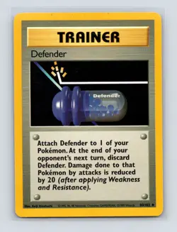 Pokemon TCG Defender 080/102 Base Set Normal LP - Image 1