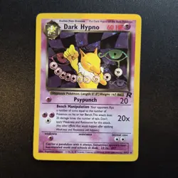 Pokemon Card - Dark Hypno 9/82 Holo Rare Team Rocket Set WOTC - Image 1