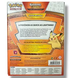 Pokemon TCG: Shining Legends Pikachu Pin Collection Box - Brand New; Sealed - Image 2