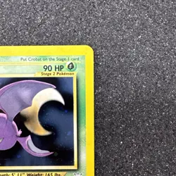 Vintage WOTC Pokemon Crobat 4/64 Neo Revelation Unlimited Holo Rare NM - Image 5