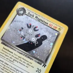 Pokemon Card - Dark Magneton 11/82 Holo Rare Team Rocket Set WOTC - Image 2
